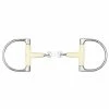 English Riding Supply Happy Mouth King Dee Double Jointed Mouth With French Link Bit Horse Bits