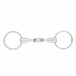English Riding Supply Centaur Loose Ring Oval Mouth Bit