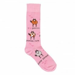 Hot Sale 🎁 English Riding Supply Ovation Child's Pony Power 🧦 Socks Kid's 🥾 Boots & 🧦 Socks 🤩 8 English Riding Supply Ovation Child's Pony Power Socks Kid's Boots & Socks