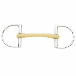 English Riding Supply Happy Mouth Ribbed Bar Mouth Pro King Dee Bit
