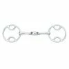 English Riding Supply Centaur Stainless Steel Loop Ring Oval Mouth Gag Bit