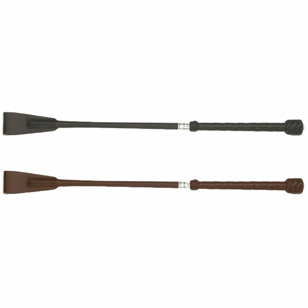 Flash Sale ✨ English Riding Supply Horse Training Equipment County Perforated Leather Handle Bat 🤩 3 English Riding Supply Horse Training Equipment County Perforated Leather Handle Bat