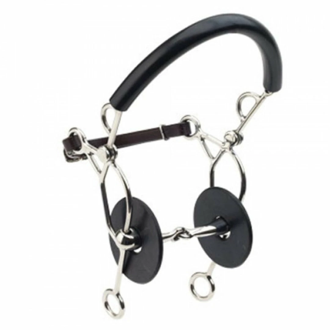 Outlet 🥰 English Riding Supply Happy Mouth Stainless Steel Jointed Hollow Mouth Hackamore Bit Horse Bits ⭐ 3 English Riding Supply Happy Mouth Stainless Steel Jointed Hollow Mouth Hackamore Bit Horse Bits