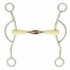 English Riding Supply Happy Mouth Copper Roller Mouth American Gag