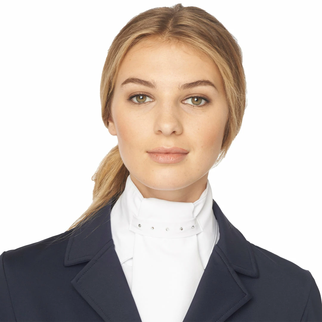 Hot Sale ✔️ English Riding Supply Romfh MicroFiber Bling Pre-Tied Stock Tie Equestrian Accessories 🧨 4 English Riding Supply Romfh MicroFiber Bling Pre-Tied Stock Tie Equestrian Accessories