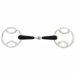 English Riding Supply Centaur Eco Pure Loop Ring Gag Jointed Bit Horse Bits