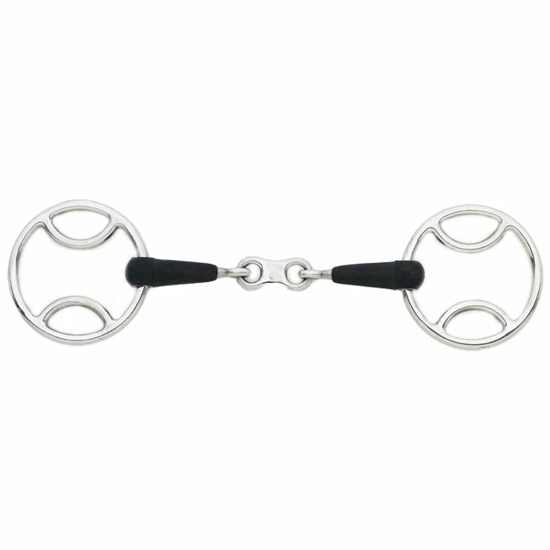 New 🎁 English Riding Supply Horse Bits Centaur Eco Pure Loop Ring Gag French Bit 🔔 3 English Riding Supply Horse Bits Centaur Eco Pure Loop Ring Gag French Bit