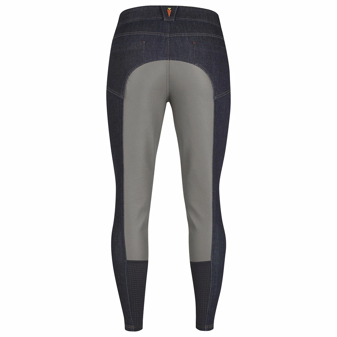 Brand new 👍 Kerrits 👩 Women's Stretch Denim Full Seat Breech Breeches 😍 4 Kerrits Women's Stretch Denim Full Seat Breech Breeches