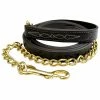 Halters & Leads Walsh Fancy Stitch Lead With Chain