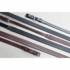 Red Barn By KL Select Rubber Reins