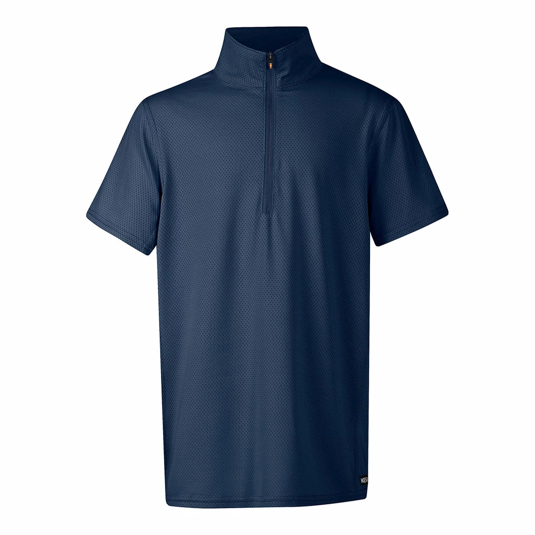 Coupon 🥰 Children's Tops Kerrits Cool Ride Ice Fil Short Sleeve 👕 Shirt Solid ✨ 4 Children's Tops Kerrits Cool Ride Ice Fil Short Sleeve Shirt Solid