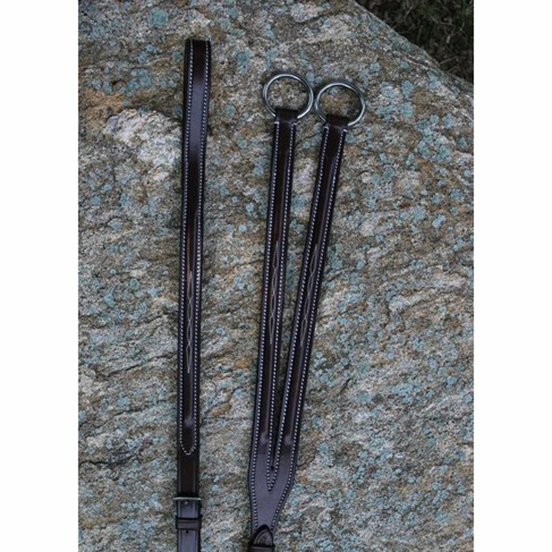 Hot Sale 🔔 Breastplates & Attachments Black Oak By KL Select Fancy Stitched Breastplate Attachments 🎁 3 Breastplates & Attachments Black Oak By KL Select Fancy Stitched Breastplate Attachments