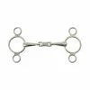 Shires Equestrian Products Horse Bits Shires Two Ring French Link Elevator Gag Bit