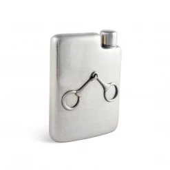 Arthur Court Equestrian Pewter Flask Equestrian Decor