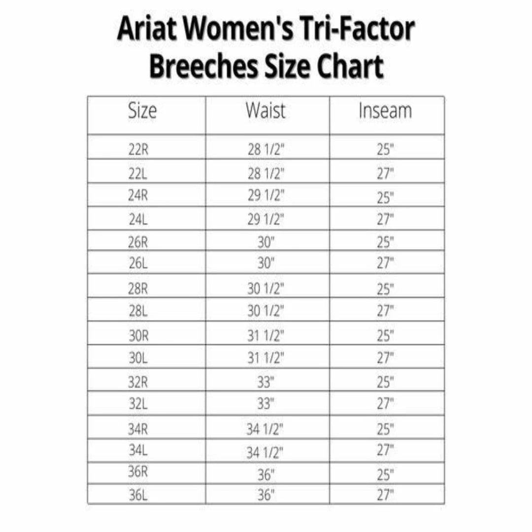 Cheap 🤩 Ariat 👩 Women's Tri Factor Grip Knee Patch Breech Breeches ⭐ 21 Ariat Women's Tri Factor Grip Knee Patch Breech Breeches