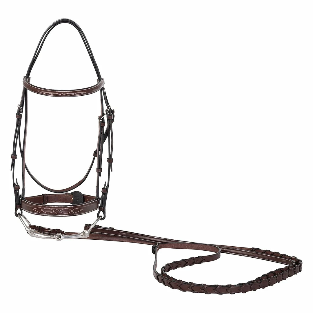 Budget ⌛ English Bridles Huntley Equestrian Sedgwick Leather Fancy Stitched Bridle 🧨 4 English Bridles Huntley Equestrian Sedgwick Leather Fancy Stitched Bridle