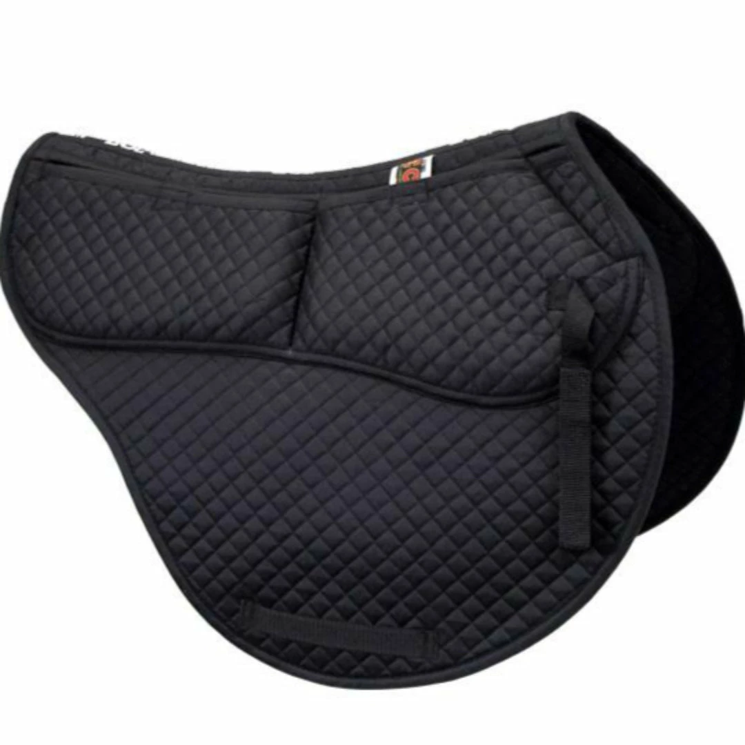 Outlet 😉 Equine Comfort Products Saddle Pads & Fittings ECP Contoured Correction Eventing Pad ❤️ 5 Equine Comfort Products Saddle Pads & Fittings ECP Contoured Correction Eventing Pad