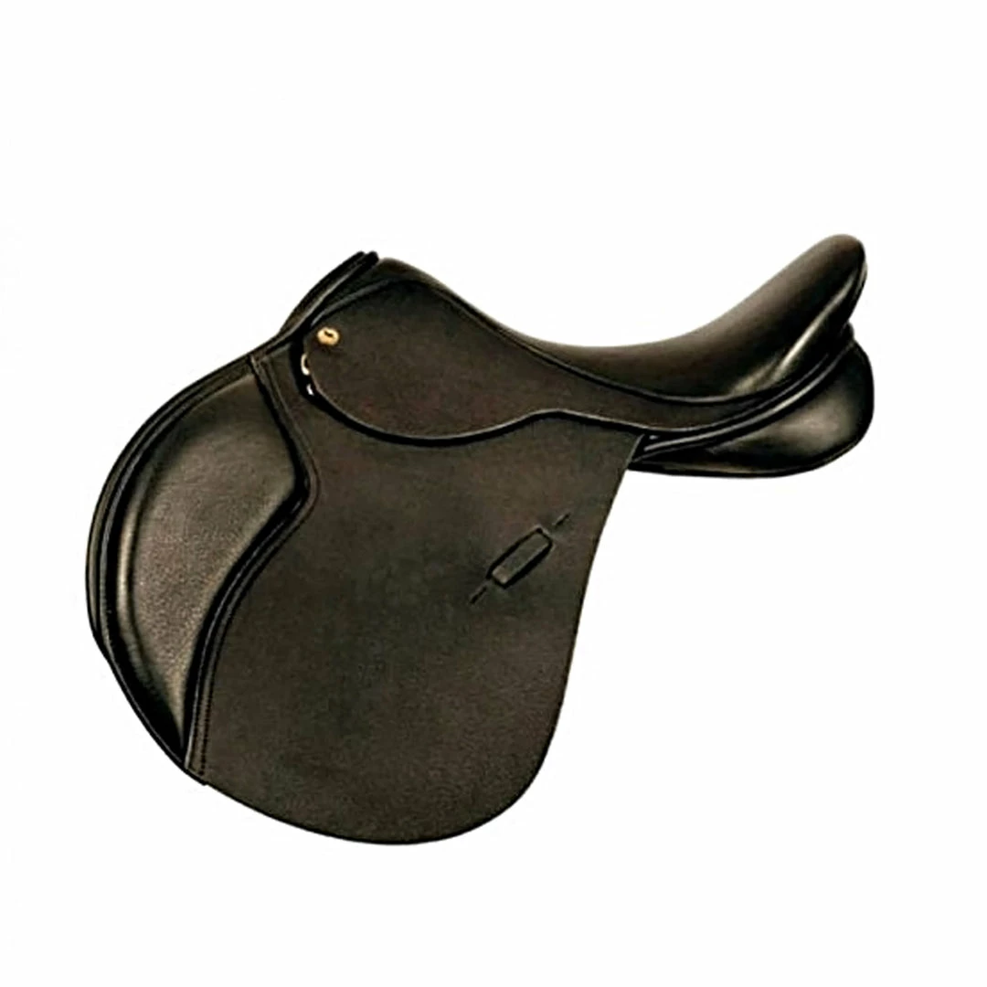 Flash Sale 👍 Black Country Ricochet Jumping Saddle Close Contact Saddles 🌟 3 Black Country Ricochet Jumping Saddle Close Contact Saddles