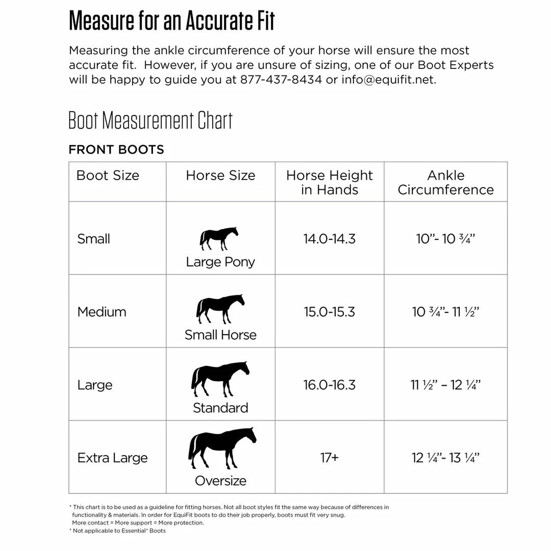 Buy 😀 EquiFit Luxe Front T-Boot Horse 🥾 Boots & Wraps 🔔 8 EquiFit Luxe Front T-Boot Horse Boots & Wraps