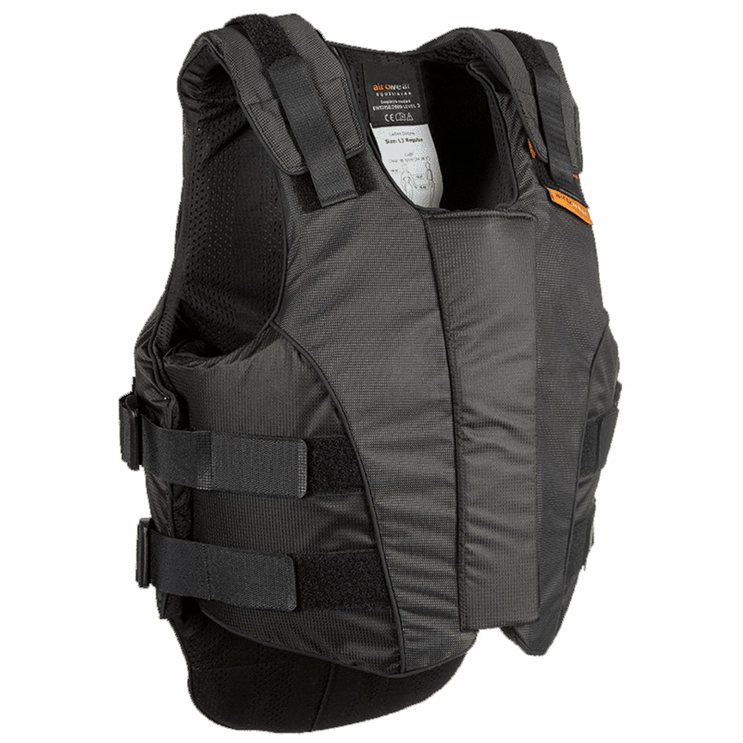 Brand new ⭐ Riding Vests Charles Owen Outlyne Ladies Vest- Black/Graphite 🎁 7 Riding Vests Charles Owen Outlyne Ladies Vest- Black/Graphite