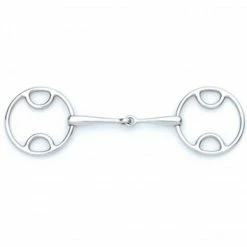 English Riding Supply Centaur Stainless Steel Loop Ring Gag Bit