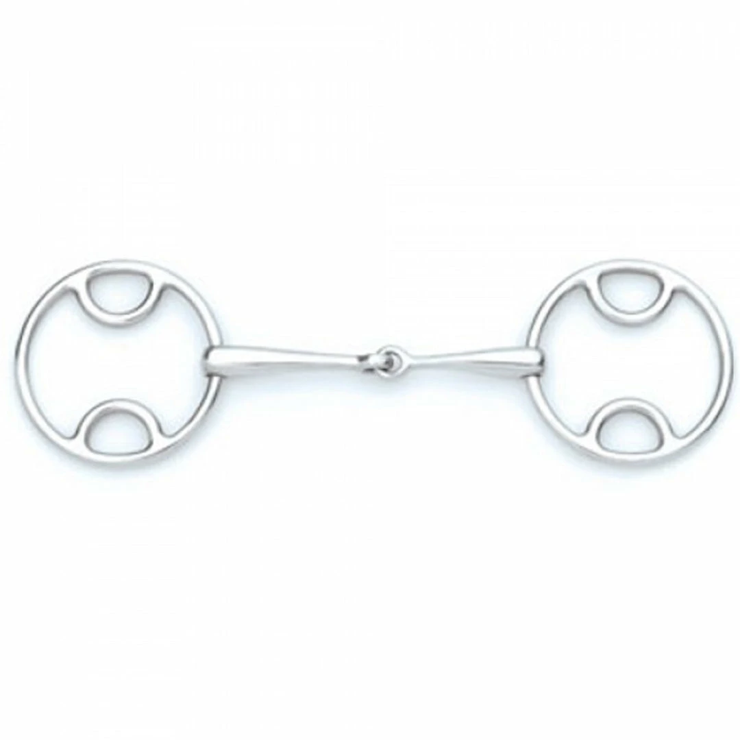 Outlet ✔️ English Riding Supply Centaur Stainless Steel Loop Ring Gag Bit 🔔 3 English Riding Supply Centaur Stainless Steel Loop Ring Gag Bit