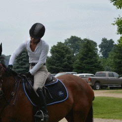 Ogilvy Equestrian Ogilvy Jump Profile Pad - Custom Saddle Pads & Fittings