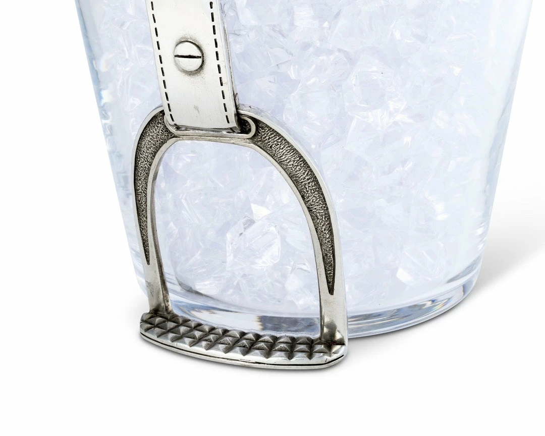 Best Pirce 🥰 Equestrian Decor Arthur Court Stirrup Ice Bucket ⭐ 5 Equestrian Decor Arthur Court Stirrup Ice Bucket