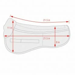 Discount 😀 Equine Comfort Products Saddle Pads & Fittings ECP Classic Wool Half Pad 🔔 5 Equine Comfort Products Saddle Pads & Fittings ECP Classic Wool Half Pad