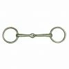 English Riding Supply AlBaCon German Silver 13 MM Solid Mouth Bradoon With 55mm Rings Horse Bits