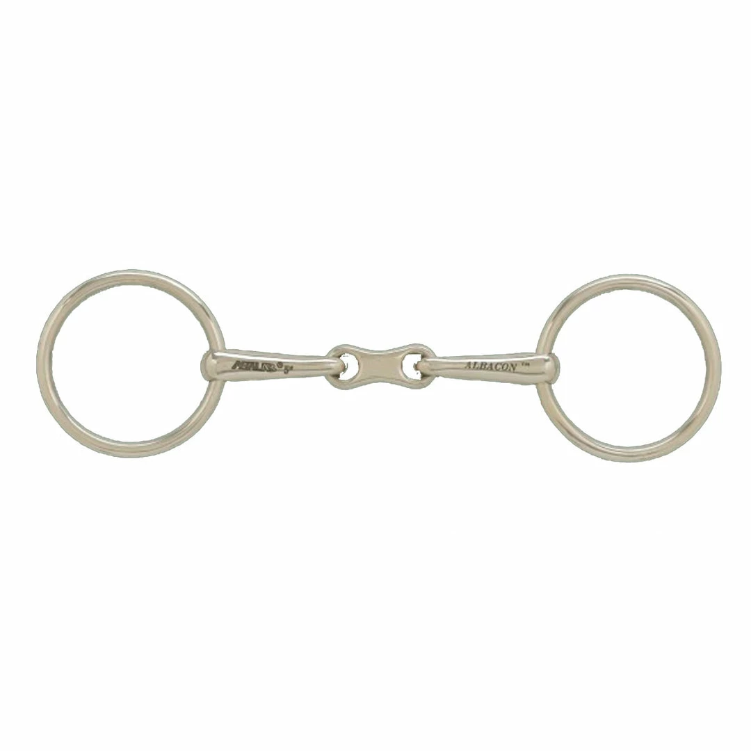 Budget 😀 English Riding Supply Horse Bits AlBaCon German Silver 13 MM French Mouth With 55 MM Loose Ring 🌟 3 English Riding Supply Horse Bits AlBaCon German Silver 13 MM French Mouth With 55 MM Loose Ring