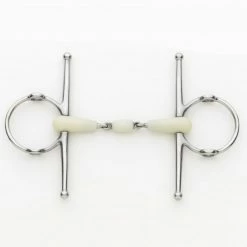 English Riding Supply Horse Bits Happy Mouth Full Cheek Gag Double Jointed Mouth Bit