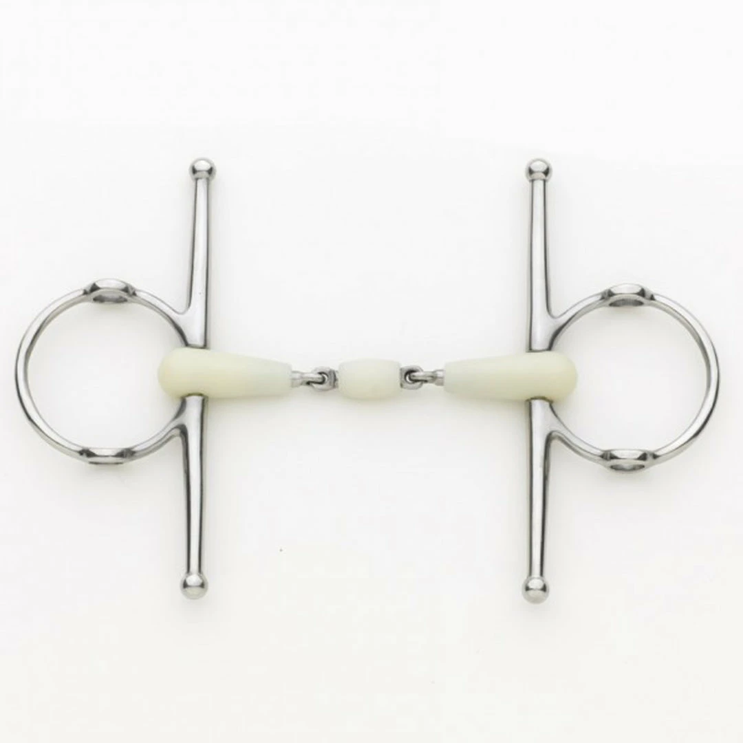 Flash Sale 👍 English Riding Supply Horse Bits Happy Mouth Full Cheek Gag Double Jointed Mouth Bit ✔️ 3 English Riding Supply Horse Bits Happy Mouth Full Cheek Gag Double Jointed Mouth Bit