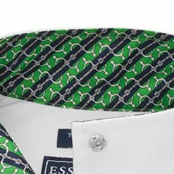 Essex Classics Ladies "Spurs" Talent Yarn Straight Collar Long Sleeve Show Shirt Show Shirts