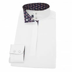 Essex Classics Ladies "Lions" Talent Yarn Straight Collar Long Sleeve Show Shirt Show Shirts