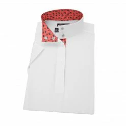 Essex Classics Ladies "Turtles" Talent Yarn Straight Collar Short Sleeve Show Shirt