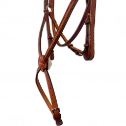 Edgewood 1/2" Fancy Stitched Padded Browband Figure 8 Bridle