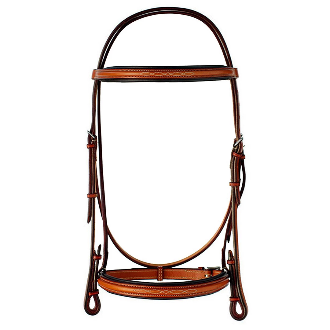 Flash Sale 🥰 English Bridles Edgewood 5/8" Fancy Raised Padded Bridle ❤️ 3 English Bridles Edgewood 5/8" Fancy Raised Padded Bridle