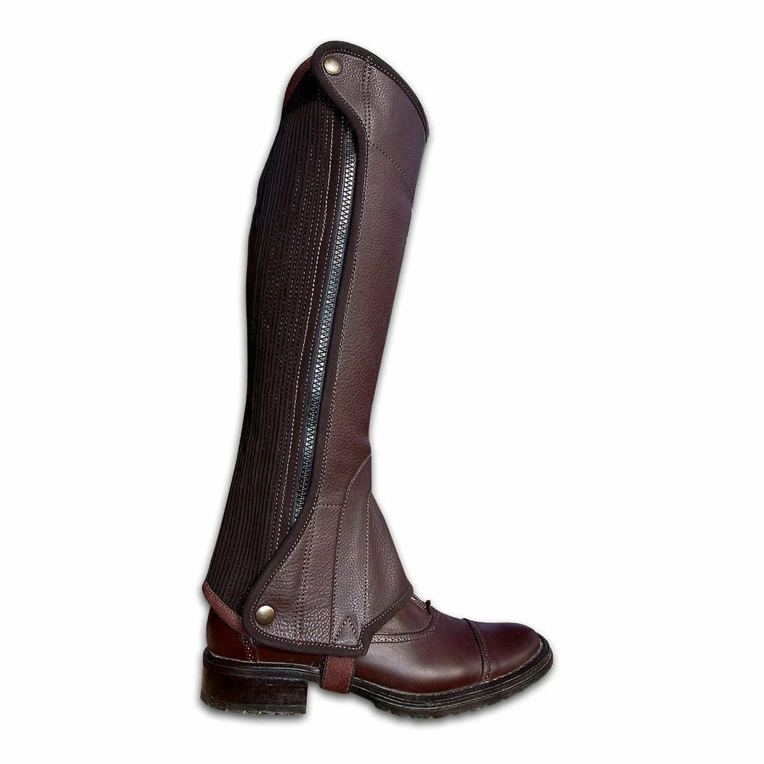 Budget 🌟 Frantisi Grand Prix Elite Leather Half Chaps Riding 🥾 Boots & Half Chaps 🎁 4 Frantisi Grand Prix Elite Leather Half Chaps Riding Boots & Half Chaps