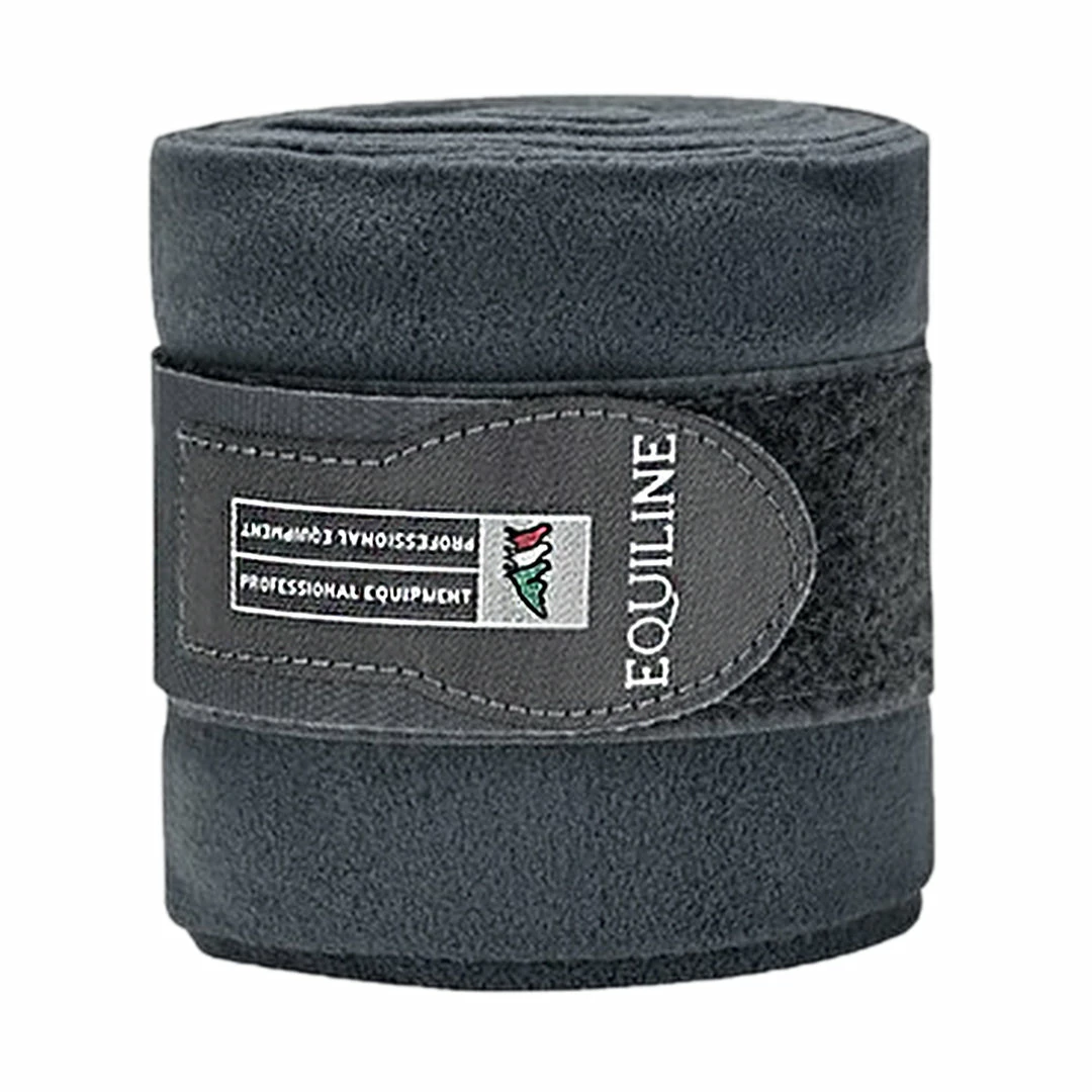 Best deal 🥰 Equiline Polo Fleece Bandage Set Horse 🥾 Boots & Wraps 👏 6 Equiline Polo Fleece Bandage Set Horse Boots & Wraps