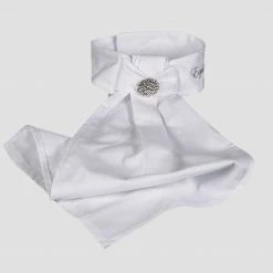 Equestrian Accessories Equiline Frida Stock Tie With Crystal Embellishment