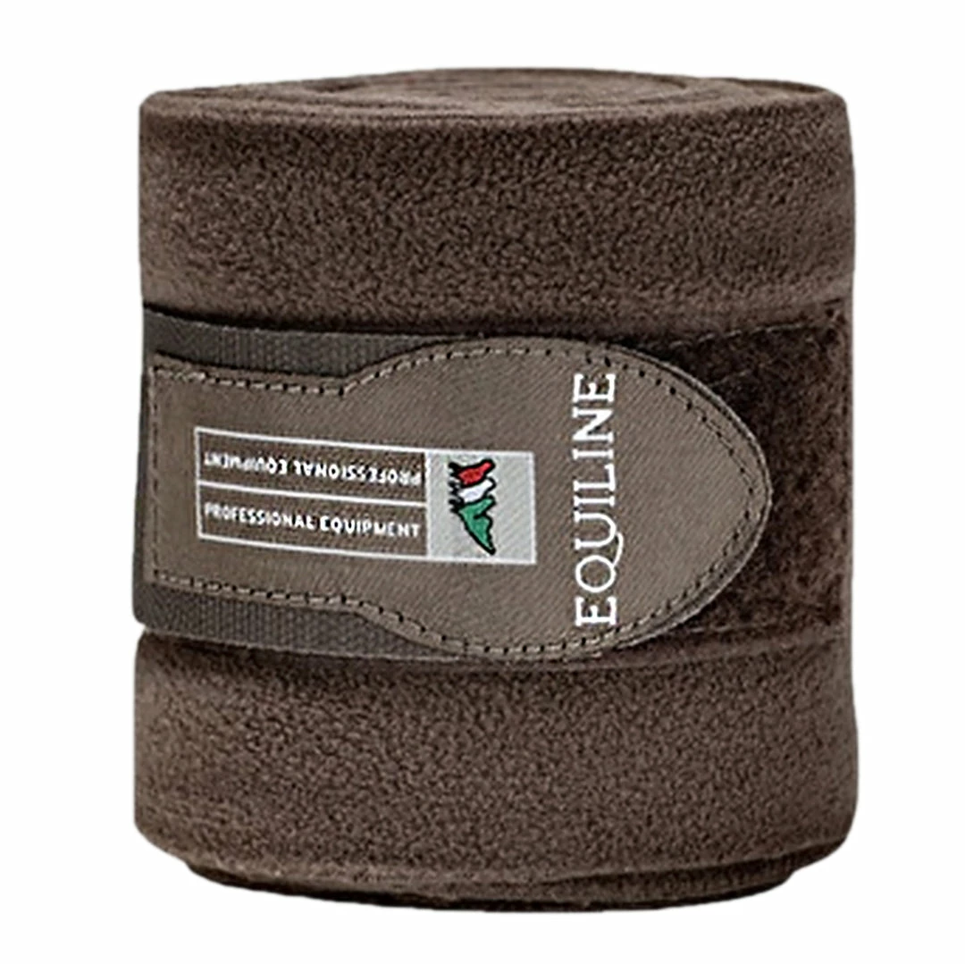 Best deal 🥰 Equiline Polo Fleece Bandage Set Horse 🥾 Boots & Wraps 👏 5 Equiline Polo Fleece Bandage Set Horse Boots & Wraps