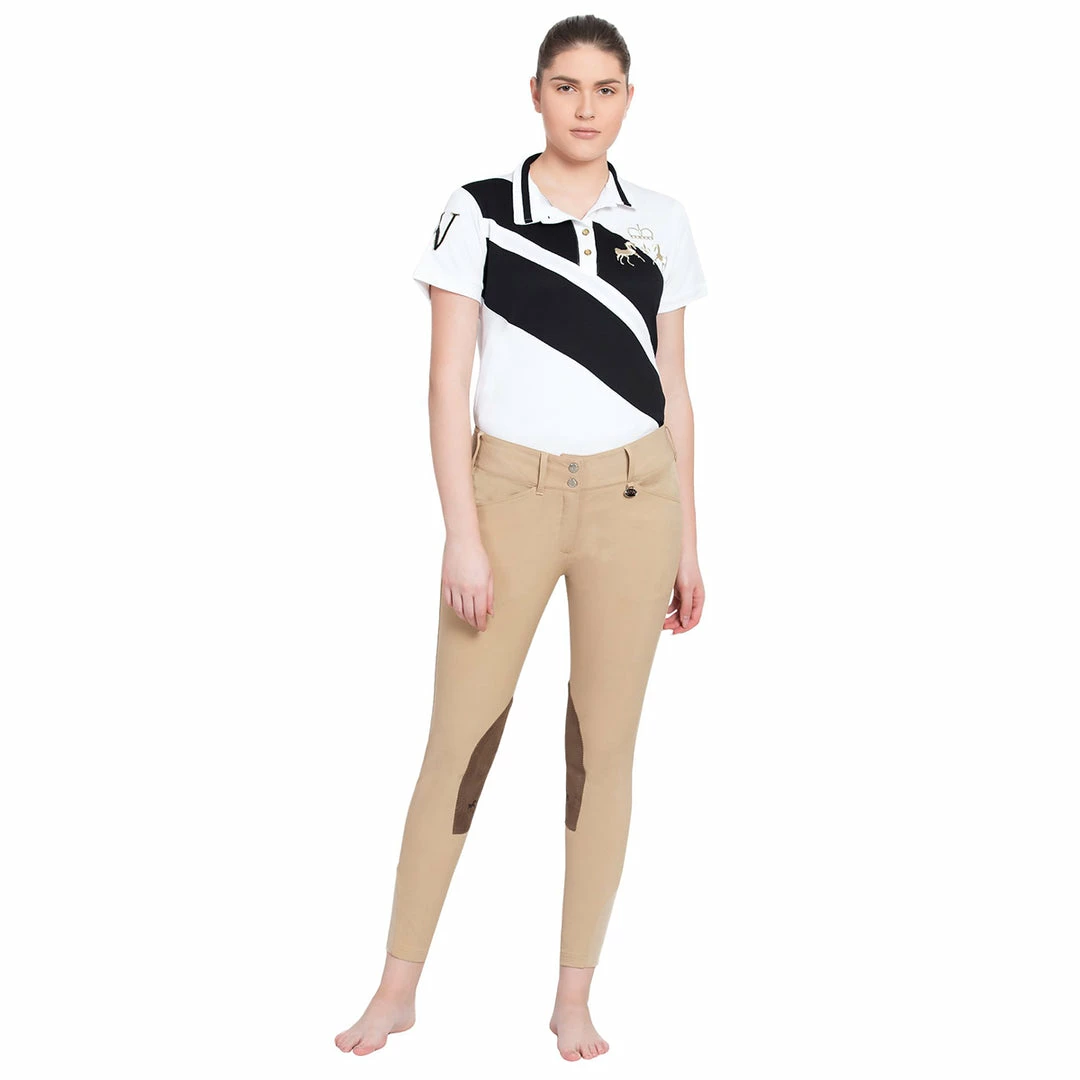 Buy 🎁 JPC Equestrian Equine Couture Ladies Coolmax Champion Knee Patch Breeches 🔔 3 JPC Equestrian Equine Couture Ladies Coolmax Champion Knee Patch Breeches