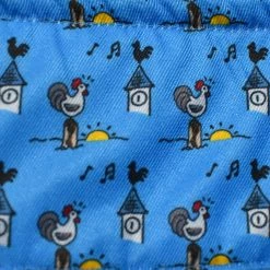 Essex Classics Ladies "Roosters" Talent Yarn Straight Collar Short Sleeve Show Shirt