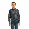 Best Sale 🔥 Ariat Boy's Pro Series Mylo Classic Fit 👚 Shirt-Sale 💯 2 Ariat Boy's Pro Series Mylo Classic Fit Shirt-Sale