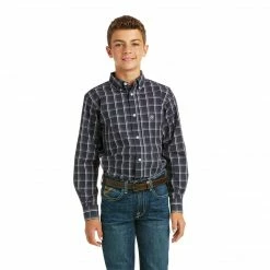 Ariat Boy's Pro Series Mylo Classic Fit Shirt-Sale