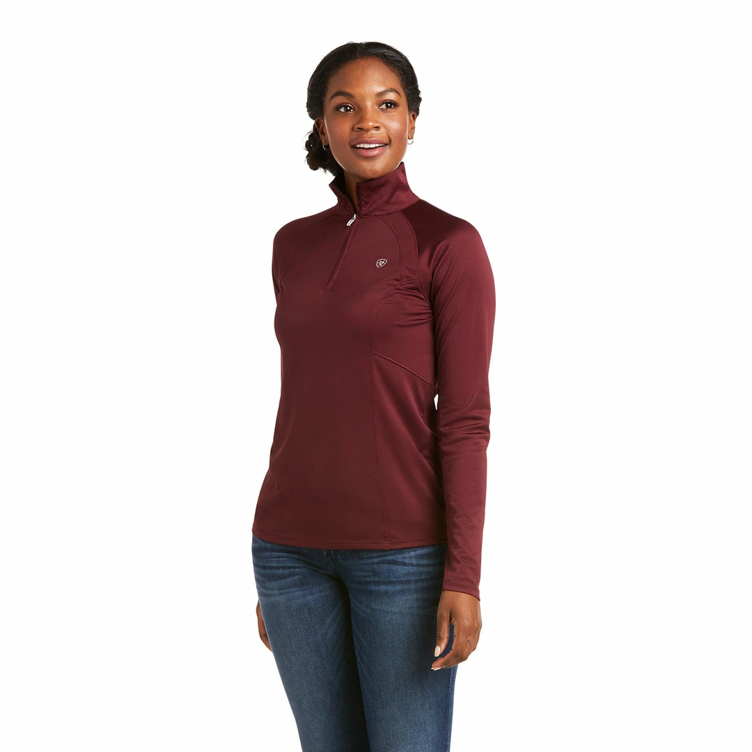 Best Pirce 🎁 Baselayers Ariat 👩 Women's Sunstopper 2.0 1/4 Zip Baselayer Long Sleeve ❤️ 41 Baselayers Ariat Women's Sunstopper 2.0 1/4 Zip Baselayer Long Sleeve