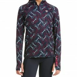 Outlet ๐ Ariat Youth Lowell 2.0 1/4 Zip Baselayer Print-Sale ๐ 10 Ariat Youth Lowell 2.0 1/4 Zip Baselayer Print-Sale