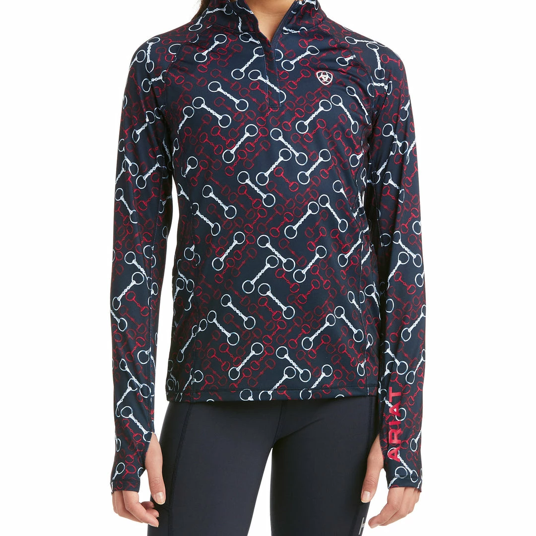 Outlet ๐ Ariat Youth Lowell 2.0 1/4 Zip Baselayer Print-Sale ๐ 6 Ariat Youth Lowell 2.0 1/4 Zip Baselayer Print-Sale