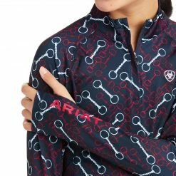 Outlet ๐ Ariat Youth Lowell 2.0 1/4 Zip Baselayer Print-Sale ๐ 9 Ariat Youth Lowell 2.0 1/4 Zip Baselayer Print-Sale